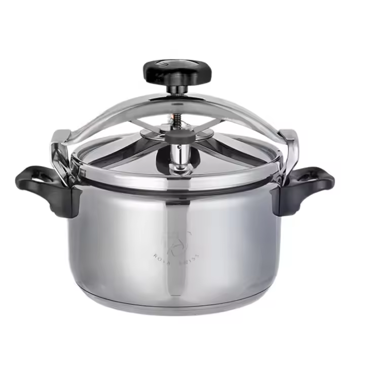 Olla a Presión Royal Swiss – Acero Inoxidable, 6L/8L/10L, Compatible con todo tipo de cocina, Cocción Rápida, Válvulas de seguridad. - 1