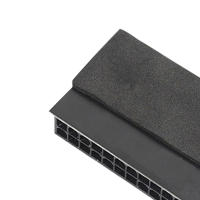 Adaptador De Alimentación ATX 24-Pin Femal a 24 Pin Macho Angulado Para Placa Base De Escritorio Cable De Alimentación - details 4