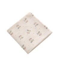Mullidor De Algodón Para Bebé Con Estampado Floral Tapete De Muselina Para Cuna Y Baño Cubierta De Silla De Paseo Para Recién Nacidos - details 13