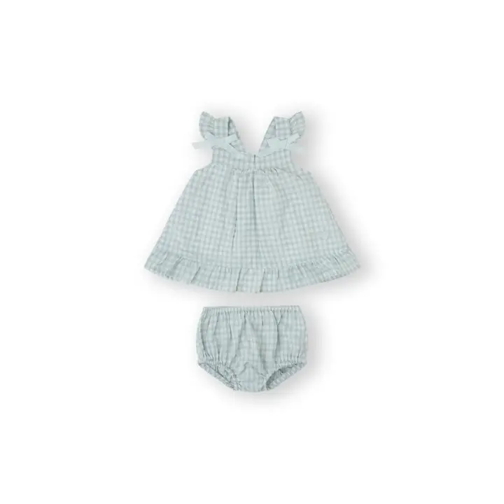 Vestido Mini Verde para Bebé Niña, Tallas de 1 mes a 18 meses - Yatsi - 1
