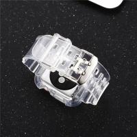 Carcasa Transparente + Correa Para Apple Watch Series 9 8 7 6 SE 5 Compatible Con Iwatch 3 Correa De Plástico 38mm 40mm 42mm 44mm 45mm 49mm - details 23