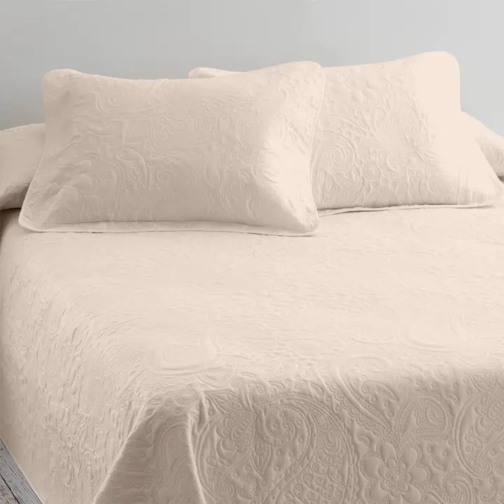 DECASATEXTIL- Colcha Bouti Fina con Diseño Floral Moderno- Suavidad y Versatilidad en un Diseño, Ideal para Todo el Año - 100% Microfibra Extra Suave - 1