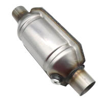 Convertidor Catalítico Universal De Alta Fluidez 2'' 2.25'' 2.5'' 3" 400 Celdas Acero Inoxidable Redondo Euro1 Para Muffler - details 4