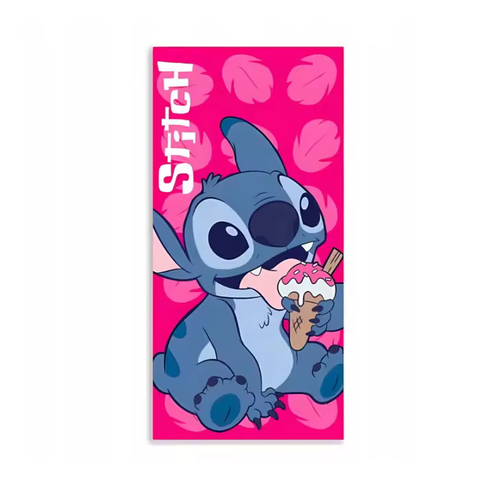 Stitch Toalla de Playa Tamaño 140x70cm Microfibra Toalla de Verano Piscina Baño - 1