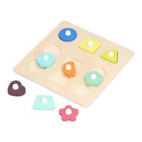 Nenitus Juguete Montessori 1 2 3 años, Tablero Rompecabezas Montessori de Madera para bebés, Juguete Educativo, Regalo niños pequeños y bebés. - details 0