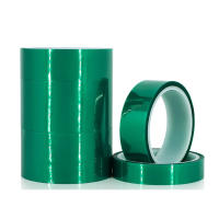 Cinta De Masquillage De Poliéster Verde a Alta Temperatura Con Adhesivo De Silicona Ideal Para Pintura Y Cobre En Polvo Tablas De Circuito - details 5