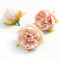 10/20Pcs Flores Artificiales De Peonía Para Decoración De Hogar Bodas Accesorios De Corona De Novia Fiestas DIY Material Seda - details 10