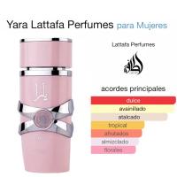 Perfume YARA ROSA ORIGINAL 100ml Lattafa Perfume EAU Árabe Fragancia Dulce Para Mujer - details 0
