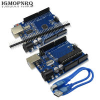 Placa De Desarrollo UNO R3 ATMEGA328P CH340 / ATEGA16U2 Compatible Con Arduino R3/R4 Con Shield Prototipo Y Cable - details 2