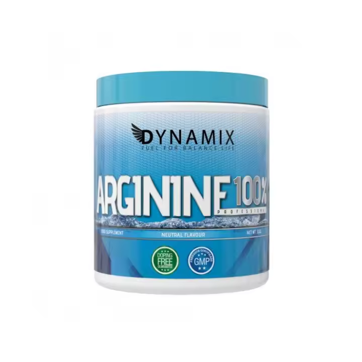 DYNAMIX Arginina 100% 300 gr - Facilita el Desarrollo Muscular - 1