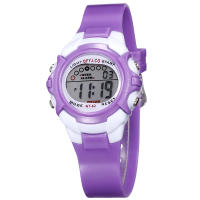 Reloj Digital Para Niños Resistente Al Agua Con Correa De Silicona Deportiva Pantalla LED De 7 Colores Regalo Para Estudiantes Para Niñas Y Niños Entre 3 Y 10 Años - details 14