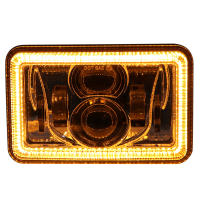 Faros LED 12V 24V 4x6 Pulgadas H4 Lámpara De Trabajo Cuadrada Para Reemplazo En Coches Jeep Motocicletas Camiones GMC Chevrolet - details 8