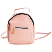 Mochila De Moda Para Mujer Mini Soft Touch Multifuncional Pequeña Bolso De Hombro Para Damas Y Niñas Color Negro - details 9