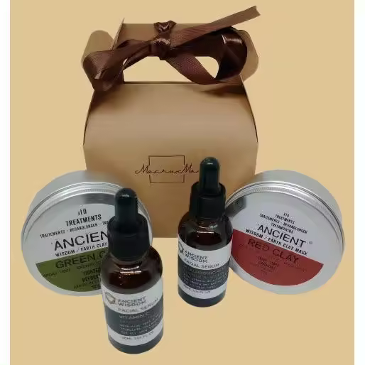 Pack de Regalo Macruma Cuidado Facial con Arcillas Naturales y Serum, Kit Completo para una Piel Radiante y Saludable - 1