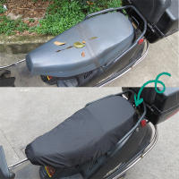 Cubierta De Asiento Para Motocicleta Universal Flexible Impermeable Protectora Contra Polvo UV Y Sol Negro 210D Accesorios De Motocicleta - details 1