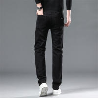 WTHINLEE Jeans Negros Para Hombre Estilo Clásico Stretch Cómodo Pantalones De Negocios Casual Ajuste Regular Trousers De Denuim - details 7