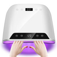 Lámpara De Secado De Uñas 72LEDS Con Pantalla HD Y Sensor Automático Tiempo De Secado Variable Para Polvos De Uñas Gel - details 0
