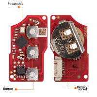 Llave Remota Inalámbrica Xhorse XKB520EN 2da Generación Para Tipo B5 5 Piezas Por Lote Soporte De Programación Inalámbrica - details 2
