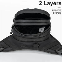 Bolsa De Motocicleta En Fibra De Carbono Negro 35L EVA Bolsa De Espalda Para Bicicleta Eléctrica Bolsa De Casco Viaje Fanny Pack Hip Bag - details 17