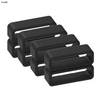 Accesorios De Correa De Reloj De Silicona Negra Anillo De Lazo 12-30mm 4 Piezas Compatible Con Marcas Diferentes Correas De Goma Para Smartwatch - details 5