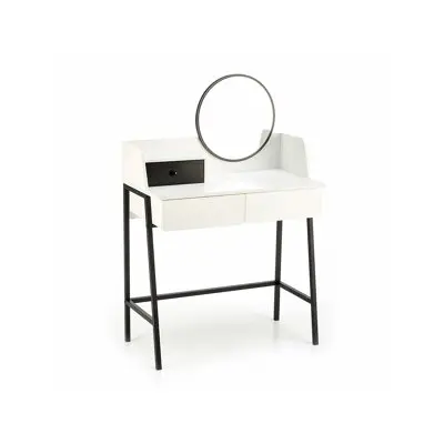 Tocador Houston 1460, Muebles ES, Espejo, Blanco, 80 x 120 x 42cm - 1