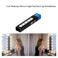Luz De Espejo De Maquillaje Hollywood Estilo Con 5 Bombillas LED Dimmer USB Para Uso Doméstico En Baño Y Mesa De Vestíbulo - details 4