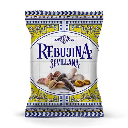 Rebujinas sevillanas caja 10 unidades rebujinas sabor Sevilla con arte mejor calidad frutos secos de mejor seleccion - 1