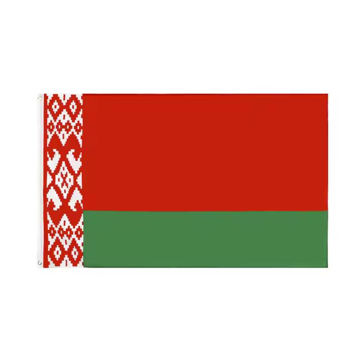 Bandera De La República De Bielorrusia 90x150 Cm Para Decoración Material Poliéster Estilo Colgante Fabricado En China - 1