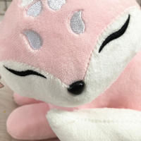 Muñeco De Peluche Yae Miko Juego Peluche De Fox Juguetes Para Cosplay Cojín De Terciopelo Relleno De Poliéster Regalos De Navidad Unisex - details 3