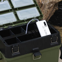Bomba De Oxígeno Portátil Para Pesca Y Acuario Con Linterna Recargable USB 3000mAh Aerator Para Tanque De Peces Tamaño Compacto - details 12