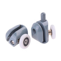 4pcs Carriles Para Ducha Cabinas De Ducha Rodillos Corredores Ruedas Pulidas Nuevos Accesorios De Baño Material Plástico - details 8