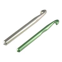 Juego De 7 Palillos De Tejer Grande De Aluminio 6.5mm 7mm 8mm 9mm 10mm 12mm 15mm Tamaño Estándar Para Mujeres Niños Y Niñas - details 1