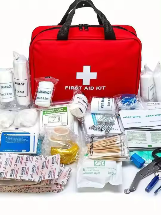 Kit De Primeros Auxilios De Emergencia Con 184 Piezas Portátil Para Rescate Al Aire Libre Y Uso Doméstico - 1
