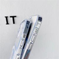 Funda De Teléfono Para iPhone 11 12 13 pro Max XS X XR 7 8 plus Transparente Con Portador De Tarjetas Y Foto Anti-Scratch Antideslizante - details 3