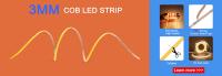 Barra De Luz LED Flexible COB Bicolor CCT 5m 10m 24V 12V Con Dimmer RF Amarillo Blanco 2700-6500K Regulable Para Sala De Estar - details 31