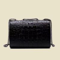 Bolso Cruzado De Moda Para Mujer 2024 Con Cadena Bolso De Hombro Unico Material PU Lining Interior Con Bolsillo Y Cierre De Cremallera Y Hasp - details 5
