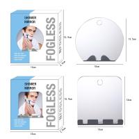 Espejo De Viaje Inquebrantable Y Sin Niebla Con Gancho Para Afeitado Y Succión Para Baño Espejo De Lavabo Para Pared Sin Niebla - details 14