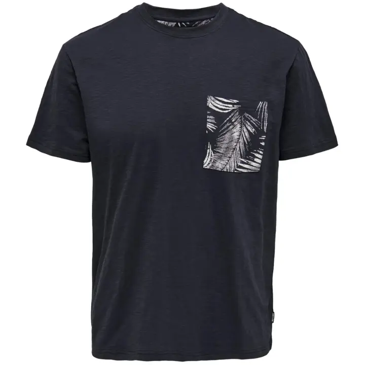 Camiseta de Manga Corta Only & Sons  para hombre en color azul - 1