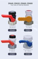 Válvula De Mariposa Gruesa DN40 DN50 Conector De Tanque IBC 1000L Adaptador De Camión Jardín Herramienta De Control De Salida De Contenedor - details 1