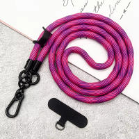 Correa Cruzada Universal De 120CM Para Teléfono Móvil Y Deportes De Escalada En Nylon Colorido Cadena Sola De Cordón Unisex - details 2