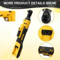 Juego De Llaves Eléctricas Recargables 500N.M Con Choque De 3/8 Pulgadas Herramientas Eléctricas Para Batería Dewalt 18V-21V - details 5