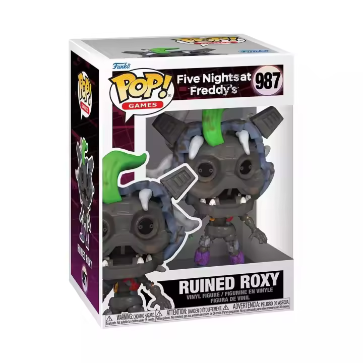 Funko Pop! Five Nights at Freddy's Security Breach  Figura de Ruined Roxy 987 en español - 1