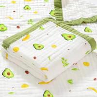 Toalla De Baño Para Bebé De Algodón Puro Super Suave Gauze Recién Nacido Cubierta Por Niño Manta Cuatro Estaciones Cálido Edredón Para Bebé Unisex 0-3Años - details 0