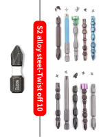 Llave De Destornillador Eléctrico De Acero Tungsteno Magnético Fuerte 5-20pcs Con Cabeza Cruzada Alta Dureza Y Mango - details 3