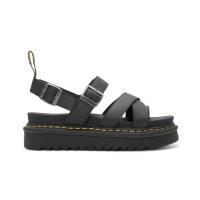 Sandalias plataforma negro y blanco para mujer pulsera tobillera planta acolchada ajuste hebilla muy comodas y ligeras para mujer tendencia 2025 dana - details 1