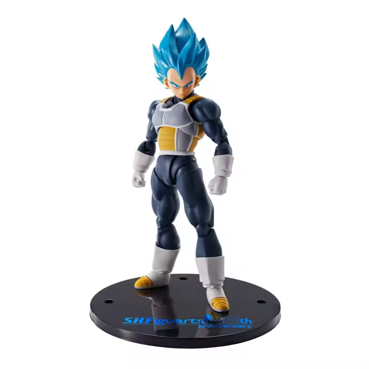 TAMASHII NATIONS SH FIGUART DRAGON BALL SUPER SAIYAN GOD SUPER SAIYAN VEGETA 15TH ANIVERSARIO - 1