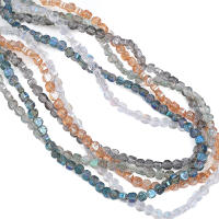 10pcs Hileras De Cuentas De Vidrio Coloreadas Con Espalda De Rosa Accesorios Para Hecho a Mano Pulseras Y Collares DIY - details 9