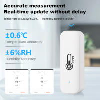 Sensor De Temperatura Y Humedad Zigbee Para Casa Inteligente Compatible Con Alexa Google Tuya Smart APP Monitoreo Remoto Var SmartLife - details 7