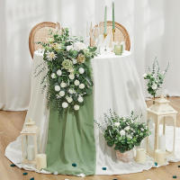 5/10/20Pcs Hojas De Eucalipto Artificiales Ramas Silver Dollar Flores Falsas Para Decoración De Bodas Y Eventos - details 7
