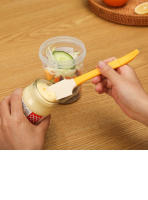 Cuchara De Silicona Para Mantequilla Y Mermelada Resistente Al Calor Y Antideslizante Para Hornear Y Cocinar Gadgets De Cocina BPA-Free Para Desayuno En Pan - details 1